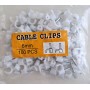 Клипсы д/кабеля PC-6 (100шт)