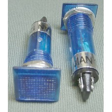 Индикатор неоновый LTR002 (синий) 220V