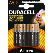 Элемент 316 "Duracell" LR6 (2/20) Alk