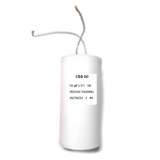 Конденсатор CBB60 55mFx450V гибк.вывод