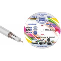 Кабель RG-6U ELECTRONICS Pr 96% (100м) W