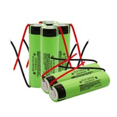 Акк. NCR18650B 3.7v*3400mAh+ DIYпровод