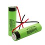 Акк. NCR18650B 3.7v*3400mAh+ DIYпровод