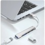 Концентратор Type C 4-Port HUB 3.0/2.0