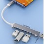 Концентратор Type C 4-Port HUB 3.0/2.0