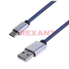 Шнур USB3.1typeC(m)-USB2.0(m) джин.опл