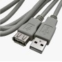 Шнур USB AM-USB AF OD4.5 5.0м