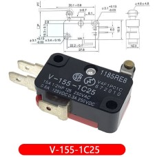 Кнопка "OMRON"  V-155-1C25 (15A)