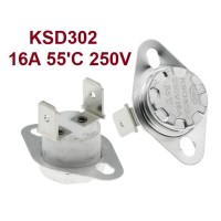 Термопереключатель KSD302 16A*55''C