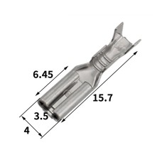 клемма акустич. 2.8мм DJ622-D2
