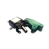 Тумблер ASW-07D 10A12V зел.