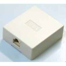 Розетка RJ-45(UTP) 1*8P8C CAT 5E