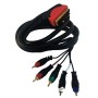 Шнур "СкартOUT-5RCA" (RGB+AL&AR) 1.8м