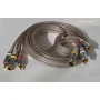 Шнур"2RCA+SVHS" 1.8m "PHILIPS"
