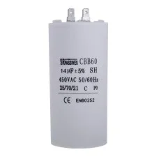 Конденсатор CBB65 14mFx450V  клеммы