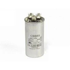 Конденсатор CBB65 55mFx450V AL клеммы