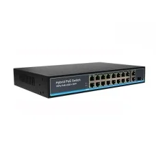 Коммутатор POE 16P2G/S-300w 18 порт