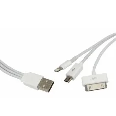 Шнур Universal lighting/iphone4/micro