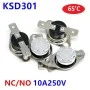 Термопереключатель KSD301 10A*65''C