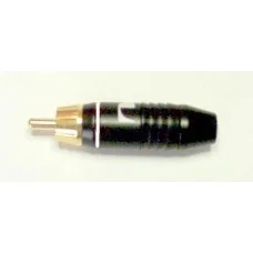 RCA-штекер 24K Gold No:HT10203 (черн)